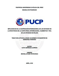 Implicancias de la cooperación internacional de los estados en la